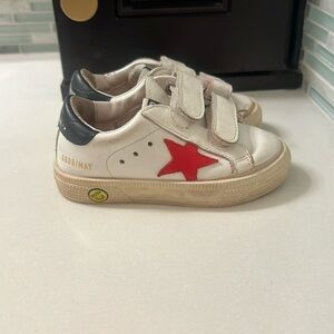 Golden Goose Toddler Velcro Sneakers Size 22IT, US 5K